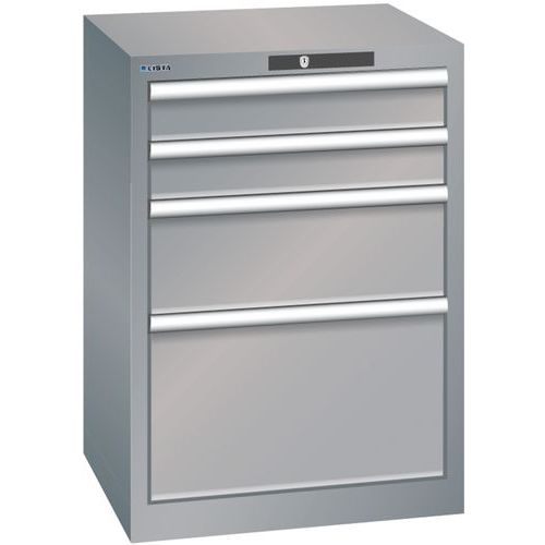 Armoire à tiroirs 27x27E (LxPxH) 564x572x800mm-Lista