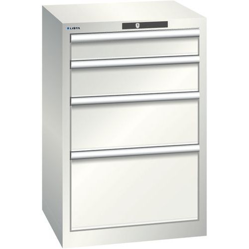 Armoire à tiroirs 27x27E (LxPxH) 564x572x850mm-Lista