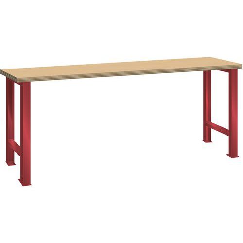 Werkbank, (bxdxh) 2000x800x900 mm - lista
