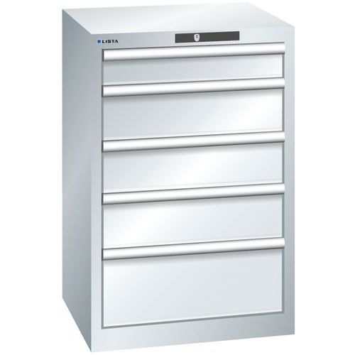 Armoire à tiroirs 27x27E (LxPxH) 564x572x850mm-Lista