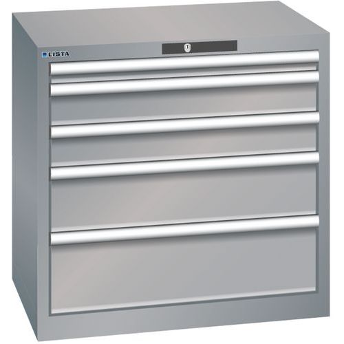 Armoire à tiroirs 36x27E (LxPxH) 717x572x700mm-Lista