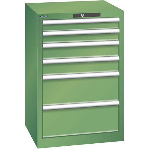 Armoire à tiroirs 27x27E (LxPxH) 564x572x850mm-Lista