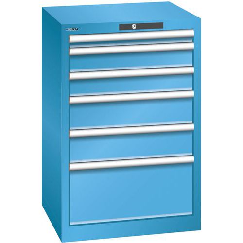 Armoire à tiroirs 27x27E (LxPxH) 564x572x850mm-Lista