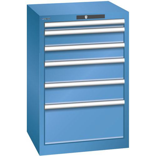 Armoire à tiroirs 27x27E (LxPxH) 564x572x850mm-Lista