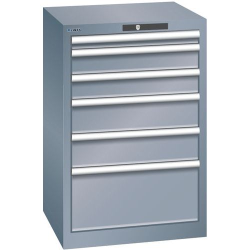 Armoire à tiroirs 27x27E (LxPxH) 564x572x850mm-Lista