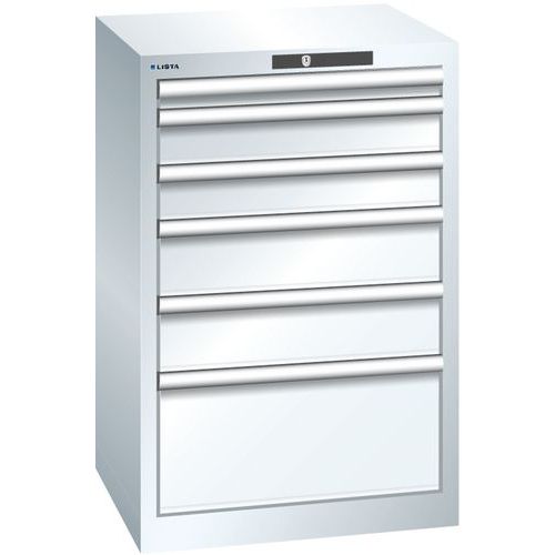 Armoire à tiroirs 27x27E (LxPxH) 564x572x850mm-Lista