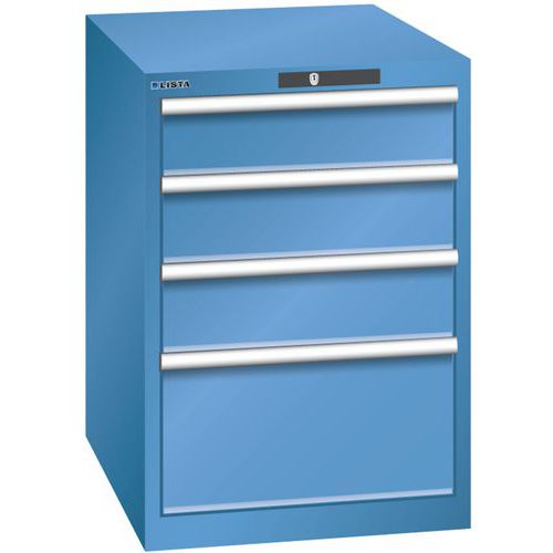 Armoire à tiroirs 27x36E (LxPxH) 564x725x850mm-Lista