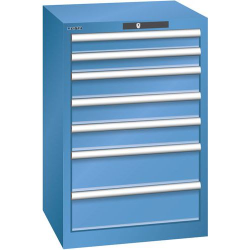 Armoire à tiroirs 27x27E (LxPxH) 564x572x850mm-Lista