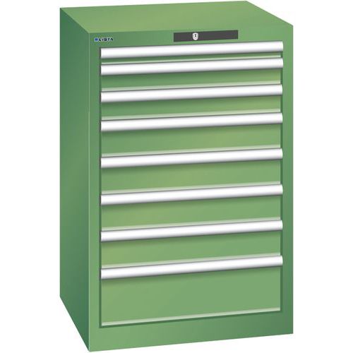 Armoire à tiroirs 27x27E (LxPxH) 564x572x850mm-Lista