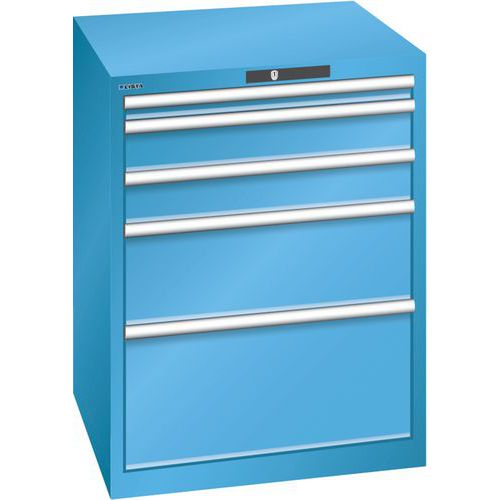 Ladekast 5 laden - Draagvermogen 75 kg - Lista