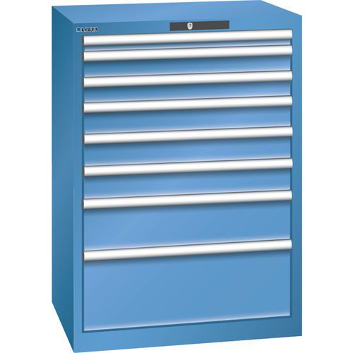 Armoire à tiroirs 36x27E (LxPxH) 717x572x1000mm-Lista
