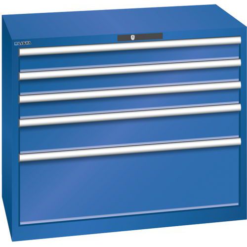 Armoire 5 tiroirs 1023x572x850mm - Capacité tiroir 200kg - Lista