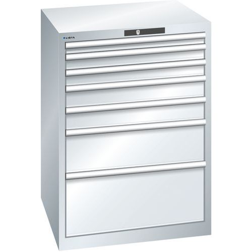 Ladekast met 7 laden 36x36E - draagvermogen 75 kg - Lista