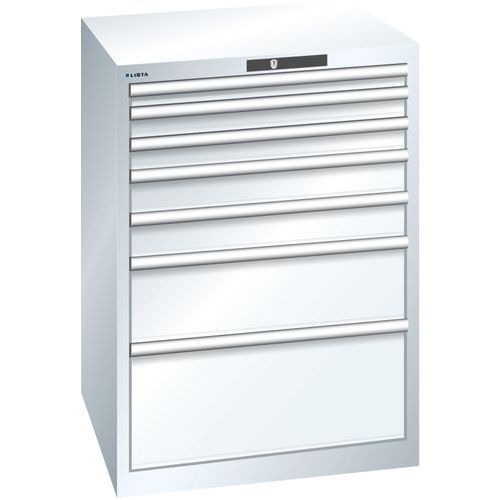 Ladekast met 7 laden 36x36E - draagvermogen 75 kg - Lista