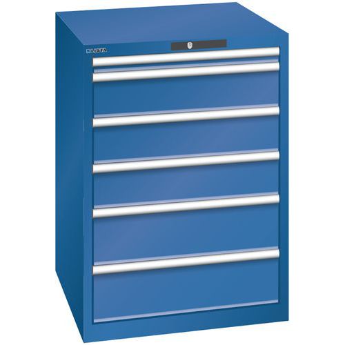 Ladekast 6 laden 36x36E - Draagvermogen 200 kg - Lista