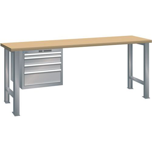 Werkbank 27x36E 4 laden - hoogte 890 mm - Lista