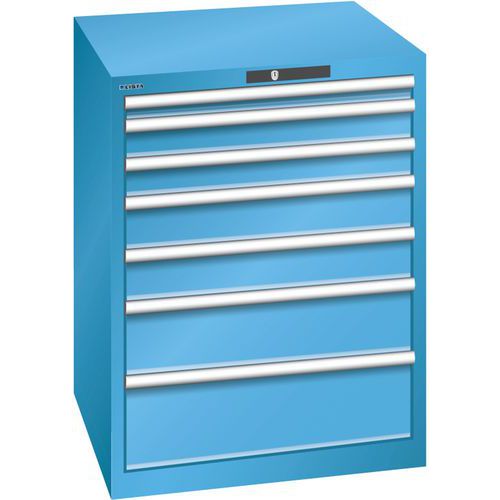 Armoire 7 tiroirs - Capacité 200 kg - Lista