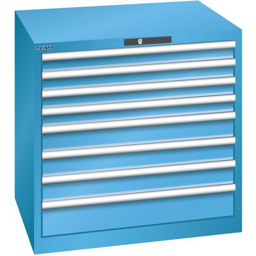 Ladekast 8 laden 45x36E - Hoogte 850 mm - Lista