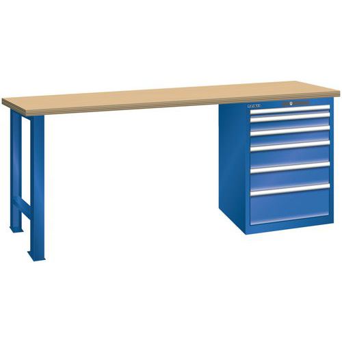 Établi 27x27E (LxPxH) 2000x700x890mm-Lista
