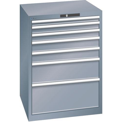 Ladekast 7 laden 36x36E - Draagvermogen 200 kg - Lista