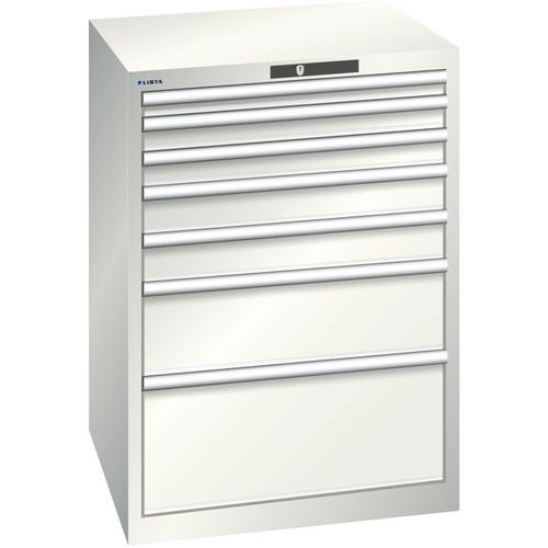 Ladekast 7 laden 36x36E - Draagvermogen 200 kg - Lista