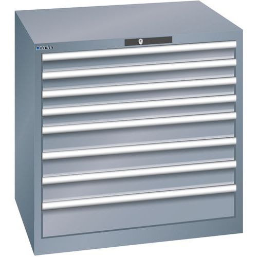 Ladekast 8 laden 45x36E - Hoogte 850 mm - Lista
