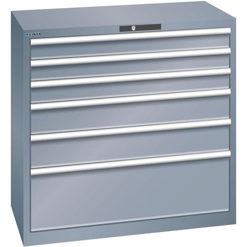 Armoire 6 tiroirs 1023x572x1000mm - Capacité 75 kg - Lista