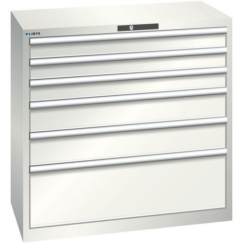 Armoire 6 tiroirs 1023x572x1000mm - Capacité 75 kg - Lista