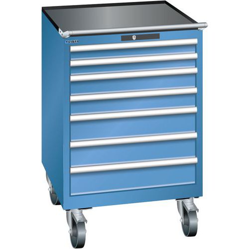 Verrijdbare ladekast 36x36E (bxdxh) 717x725x1112 mm - Lista