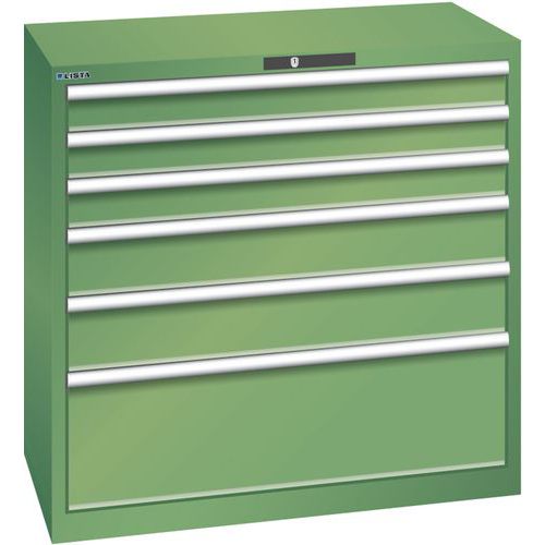 Armoire 6 tiroirs 1023x572x1000mm - Capacité 200 kg - Lista