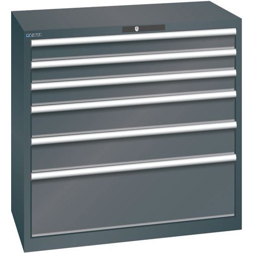 Armoire 6 tiroirs 1023x572x1000mm - Capacité 75 kg - Lista
