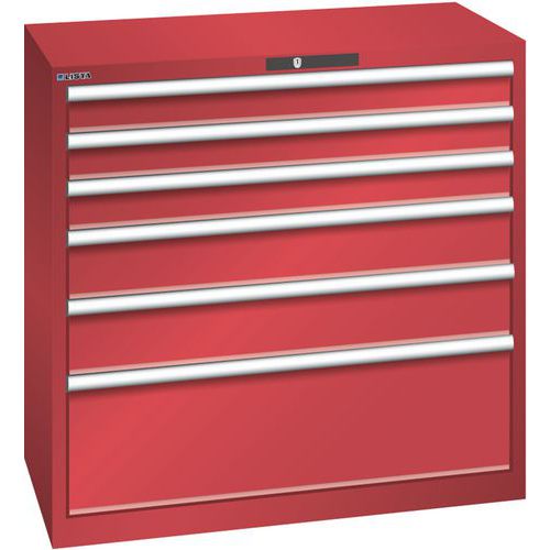 Armoire 6 tiroirs 1023x572x1000mm - Capacité 200 kg - Lista