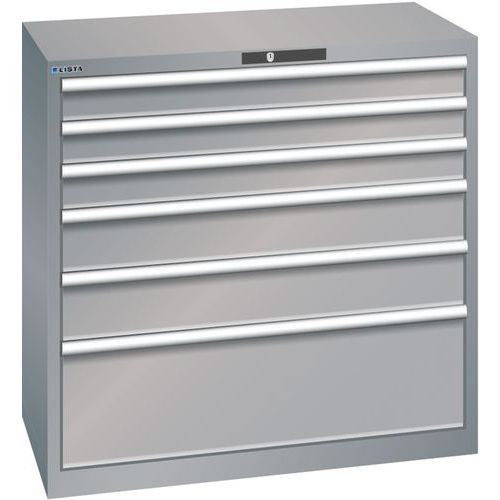 Armoire 6 tiroirs 1023x572x1000mm - Capacité 75 kg - Lista