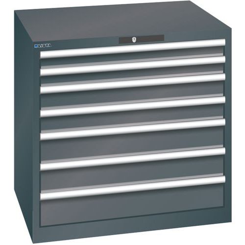 Ladekast 8 laden 45x36E - Hoogte 850 mm - Lista