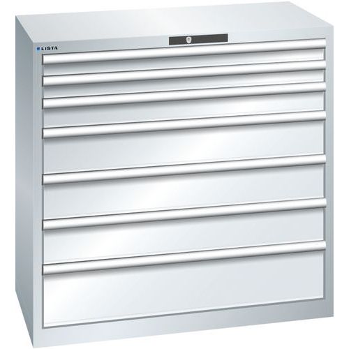Armoire 7 tiroirs 1023x572x1000mm - Capacité 75 kg - Lista