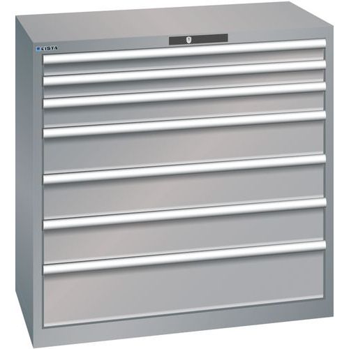 Armoire 6 tiroirs 1023x572x1000mm - Capacité 75 kg - Lista