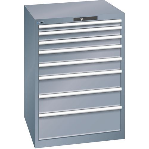 Ladekast 8 laden 36x36E - Draagvermogen 200 kg - Lista
