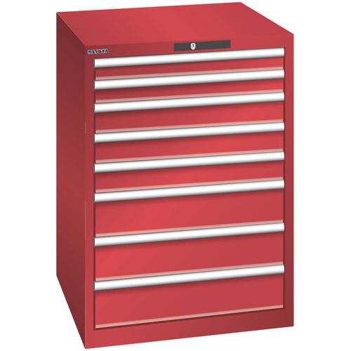 Ladekast 8 laden 36x36E - Draagvermogen 200 kg - Lista