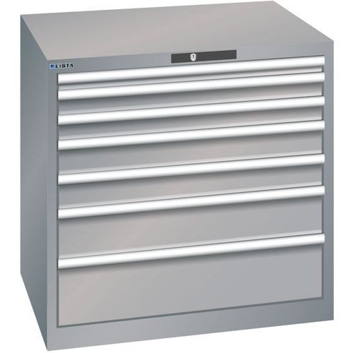 Ladekast 8 laden 45x36E - Hoogte 850 mm - Lista