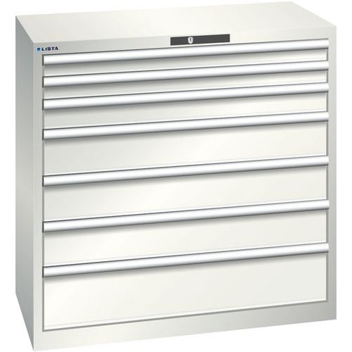 Armoire 7 tiroirs 1023x572x1000mm - Capacité 75 kg - Lista