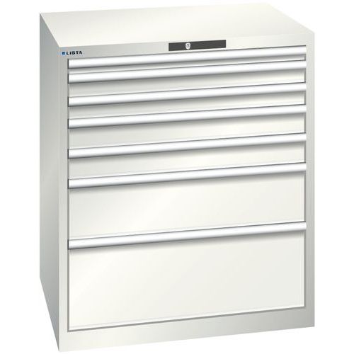 LadeLadekast 7 laden 45x36E - Hoogte 1000 mm - Lista