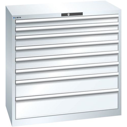 Armoire 8 tiroirs 1023x572x1000mm - Capacité 75 kg - Lista