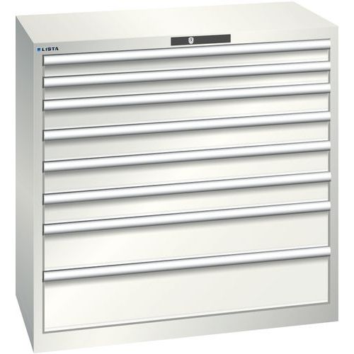 Armoire 8 tiroirs 1023x572x1000mm - Capacité 75 kg - Lista
