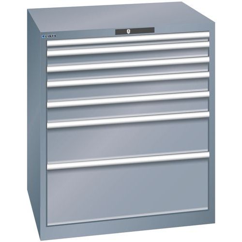 Ladekast 9 laden 45x36E - Hoogte 1000 mm - Lista