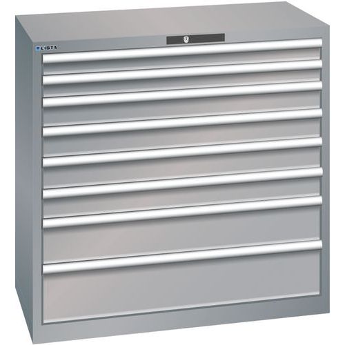 Armoire 6 tiroirs 1023x572x1000mm - Capacité 75 kg - Lista