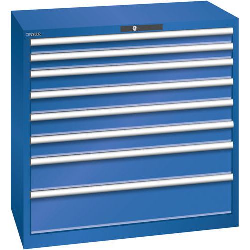 Armoire 8 tiroirs 1023x572x1000mm - Capacité 200 kg - Lista