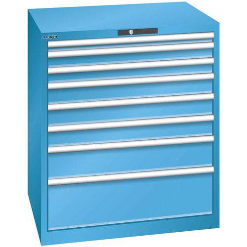 LadeLadekast 8 laden 45x36E - Hoogte 1000 mm - Lista