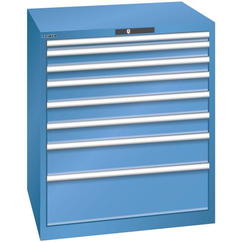 Ladekast 9 laden 45x36E - Hoogte 1000 mm - Lista