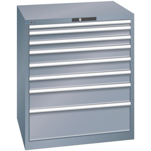 Ladekast 9 laden 45x36E - Hoogte 1000 mm - Lista