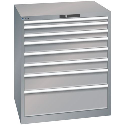 Armoire 8 tiroirs 45x36E - Hauteur 1000 mm - Lista